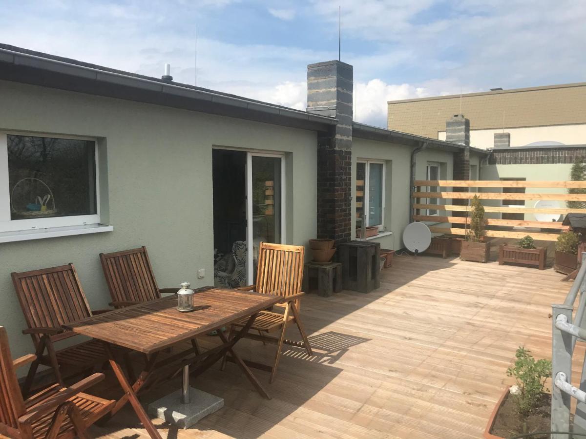 Dachterrassen Idylle Ueber Den Daechern Dresdens Exterior foto